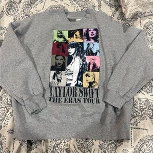 Taylor Swift The Eras Tour Gray Sweatshirt